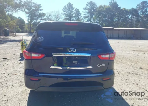 2014 Infiniti Qx60 Hybrid из США, поврежденный, VIN 5N1CL0MM3EC513780